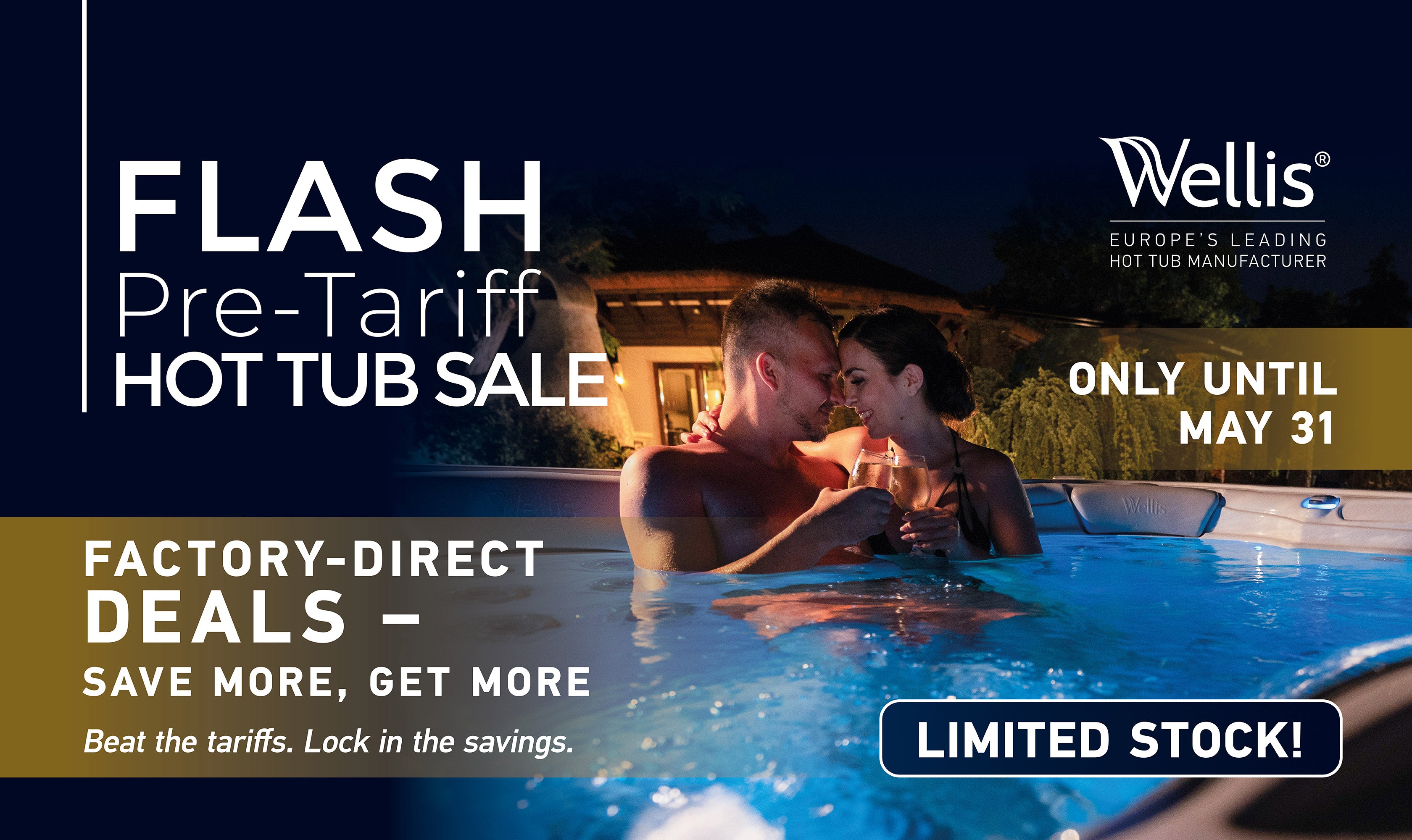 Load video: Wellis Premium Hot TUbs